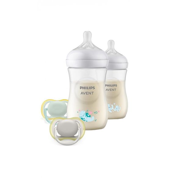 شیشه شیر اونت مدل baby Response gift set حجم 260 میلی لیتر بسته 4 عددی