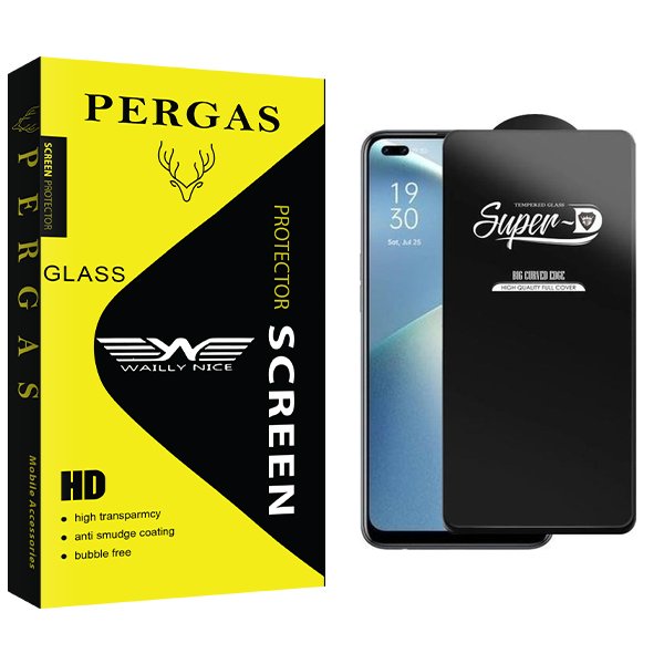 محافظ صفحه نمایش وایلی نایس مدل Pergas SuperD مناسب برای گوشی موبایل اوپو Reno4 F