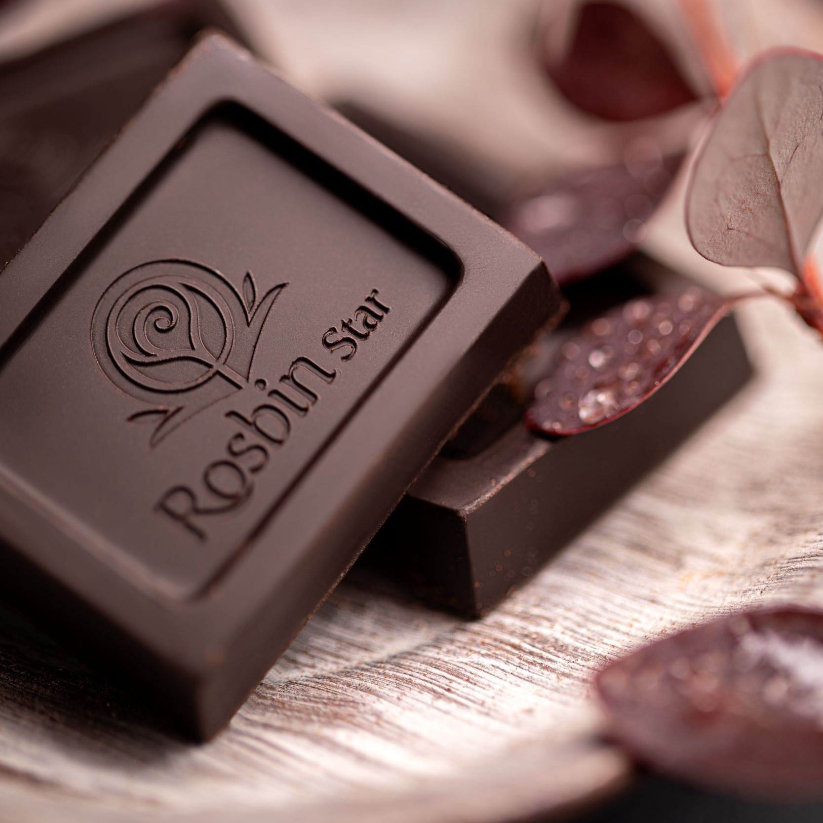 شکلات تلخ 85 درصد کریستالی رزبین استار - 90 گرم