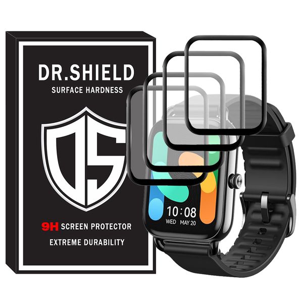 محافظ صفحه نمایش دکترشیلد مدل DR-PM مناسب برای ساعت هوشمند هایلو RS4 Plus بسته چهار عددی