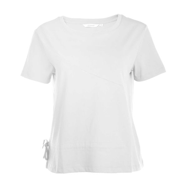 تی شرت آستین کوتاه زنانه جین وست مدل یقه گرد کد 1551351 رنگ سفید