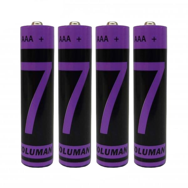 باتری نیم قلمی کلومن مدل AAA-ALKALINE بسته 4 عددی