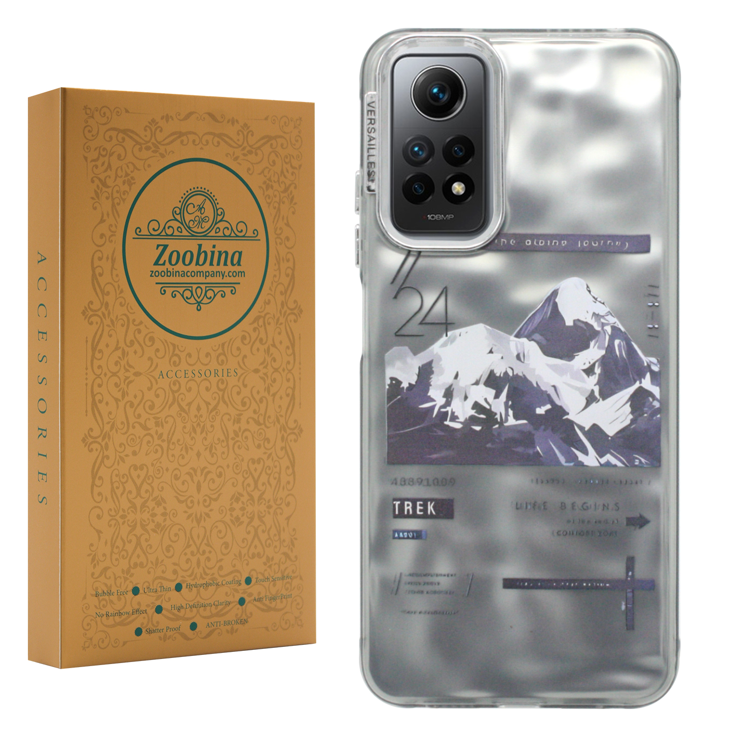 کاور زوبینا مدل Samer مناسب برای گوشی موبایل شیائومی Redmi Note 12 Pro 4G / Note 11 Pro 4G / 5G