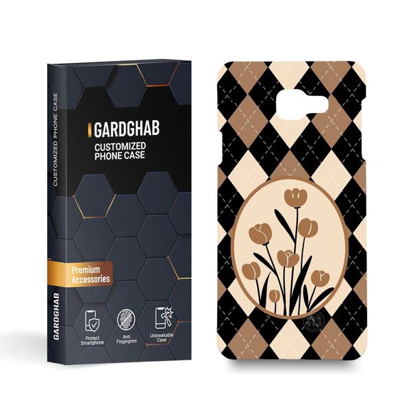 کاور گارد قاب مدل گل مناسب برای گوشی موبایل سامسونگ Galaxy A7 2016 / A710 