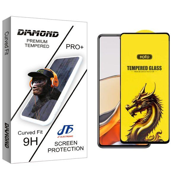 محافظ صفحه نمایش جی اف مدل Diamond Y-Horo مناسب برای گوشی موبایل شیائومی mi 11t pro