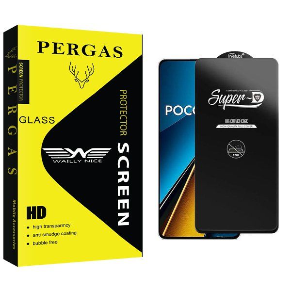 محافظ صفحه نمایش وایلی نایس مدل Pergas Superd_ESD مناسب برای گوشی موبایل شیائومی Poco X6