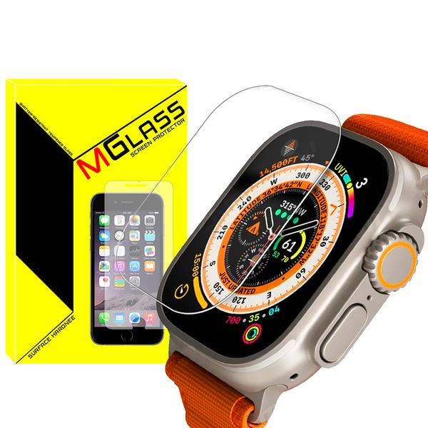 محافظ صفحه نمایش ام‌گلس مدل SH-MG مناسب برای ساعت هوشمند ویرفیت T900 Ultra