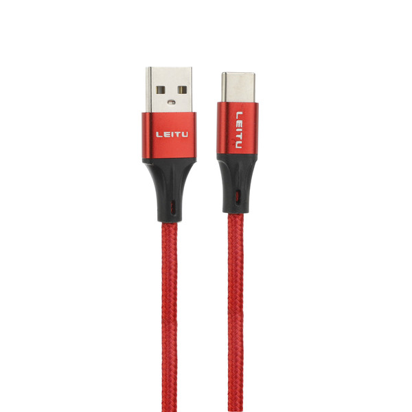 کابل تبدیل USB به USB-C لیتو مدل LD-38 طول 0.2 متر