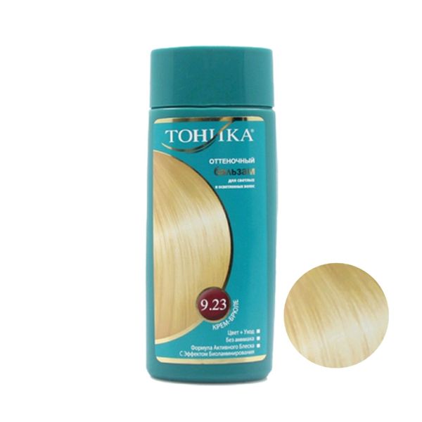 شامپو رنگ مو تونیکا مدل 111204000117 شماره 9.23 حجم 150 میلی لیتر رنگ طلایی
