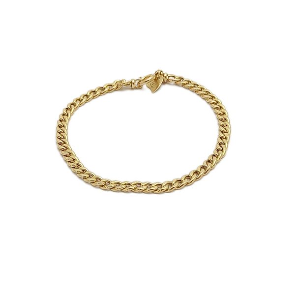 دستبند طلا 18 عیار زنانه جواهری ماهوور مدل کارتیه
