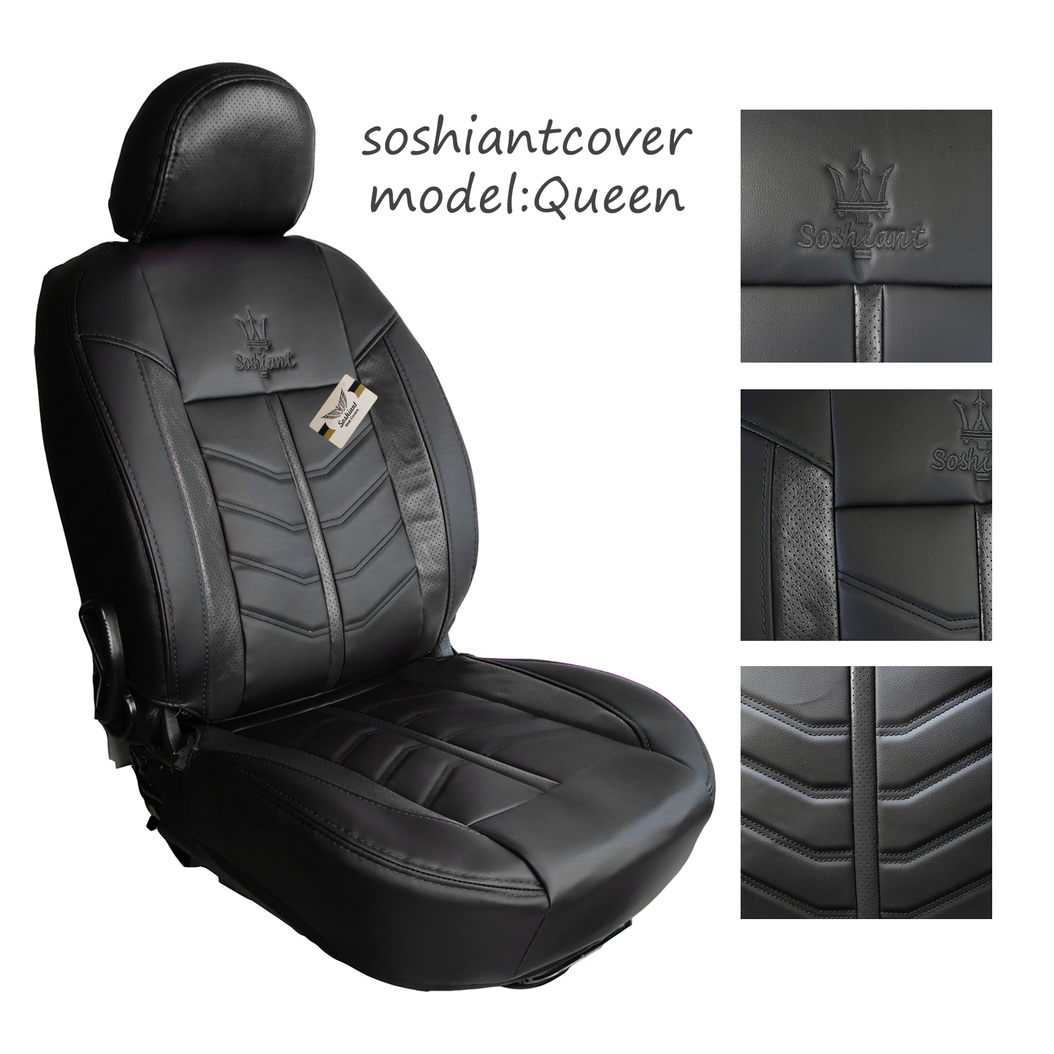 روکش صندلی خودرو مدل Queen مناسب برای پژو 206