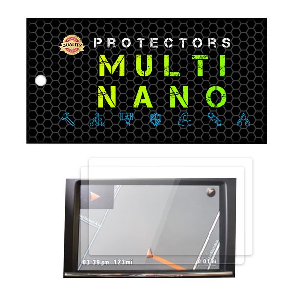 محافظ صفحه نمایش خودرو مولتی نانو مدل X-S2N مناسب برای پورشه Panamera 4S 2010 بسته دو عددی