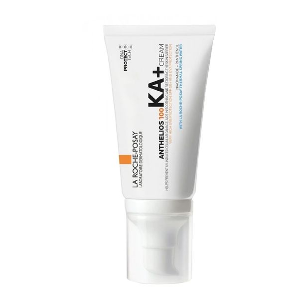 کرم ضد آفتاب بدون رنگ لاروش پوزای SPF 50 مدل +KA ‌مناسب انواع پوست حجم 50 میلی‌لیتر