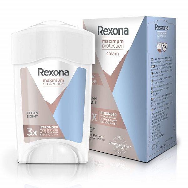 رول ضد تعریق رکسونا مدل clean scent حجم 45 میلی لیتر