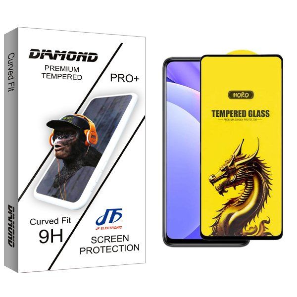 محافظ صفحه نمایش جی اف مدل Diamond Y-Horo مناسب برای گوشی موبایل شیائومی mi 10t lite