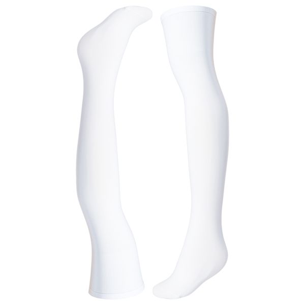 جوراب زنانه پریزن مدل بالای زانو DEN70-S رنگ سفید