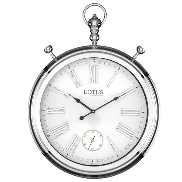 ساعت دیواری لوتوس مدل 16038 M-BERNARD-SILVER