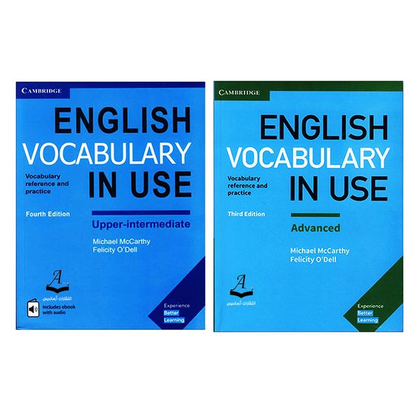 کتاب English Vocabulary in Use Upper-Intermediate اثر Michael McCarthy And Felicity O`dell انتشارات آرماندیس دو جلدی