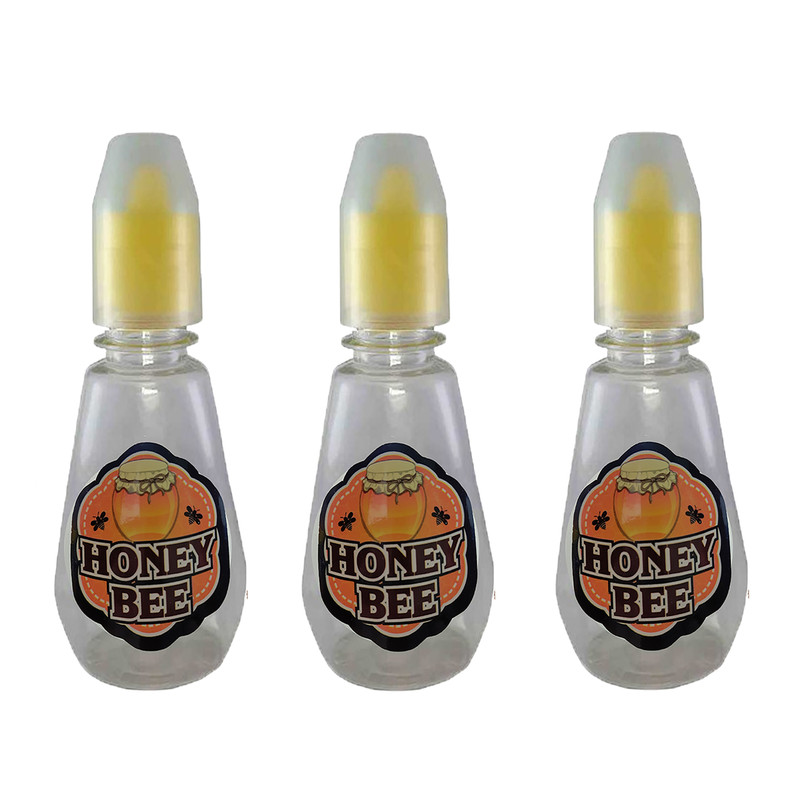 ظرف عسل مدل Honey bee مجموعه 3 عددی