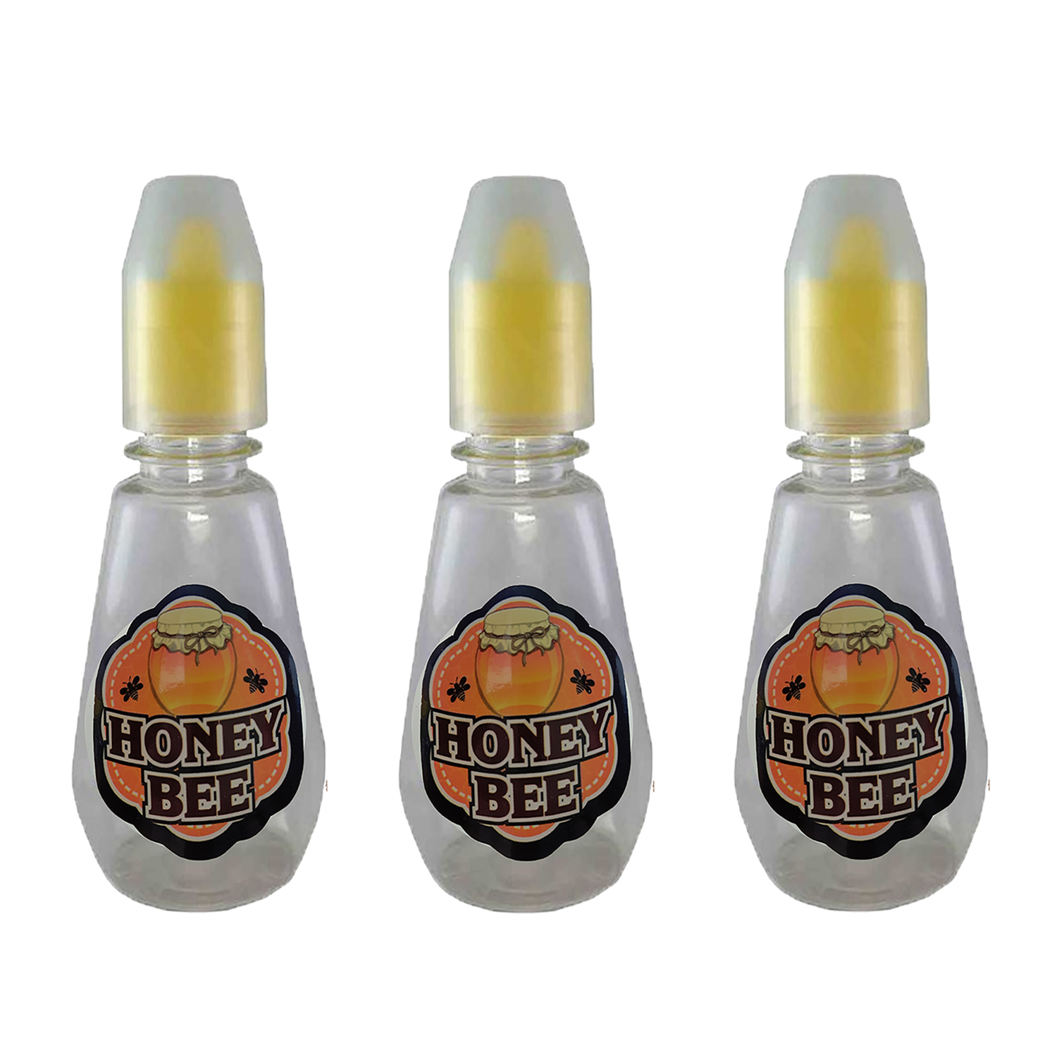 ظرف عسل مدل Honey bee مجموعه 3 عددی