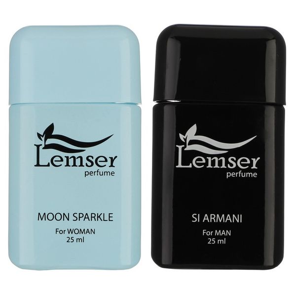 عطر جیبی لمسر مدل MOON SPARKLE - Si Armani حجم 25 میلی لیتر مجموعه دو عددی