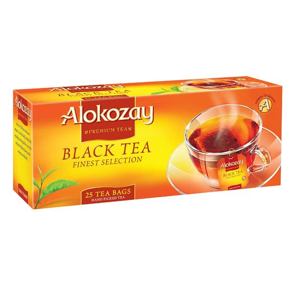 چای سیاه کیسه ای الوکوزی بسته 25 عددی