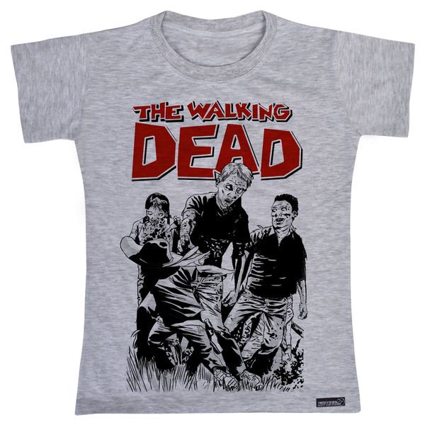 تی شرت آستین کوتاه پسرانه 27 مدل The Walking Dead کد MH767