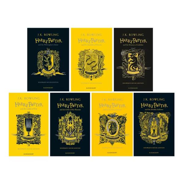 کتاب Harry Potter Hufflepuff House Editions اثر J.K. Rowling انتشارات بلومزبری 7 جلدی