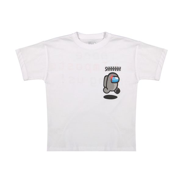 تی شرت آستین کوتاه پسرانه جی بی جو مدل 208170144-01