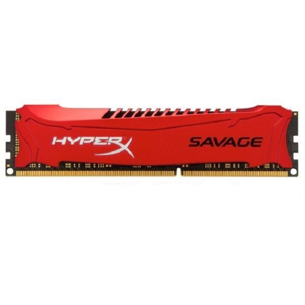 رم دسکتاپ DDR3 تک کاناله 1600 مگاهرتز CL9 هایپرایکس مدل SAVAGE-RED ظرفیت 8 گیگابایت