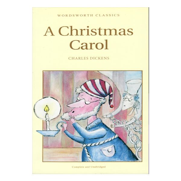 کتاب A Christmas Carol اثر Charles Dickens انتشارات وردز ورث