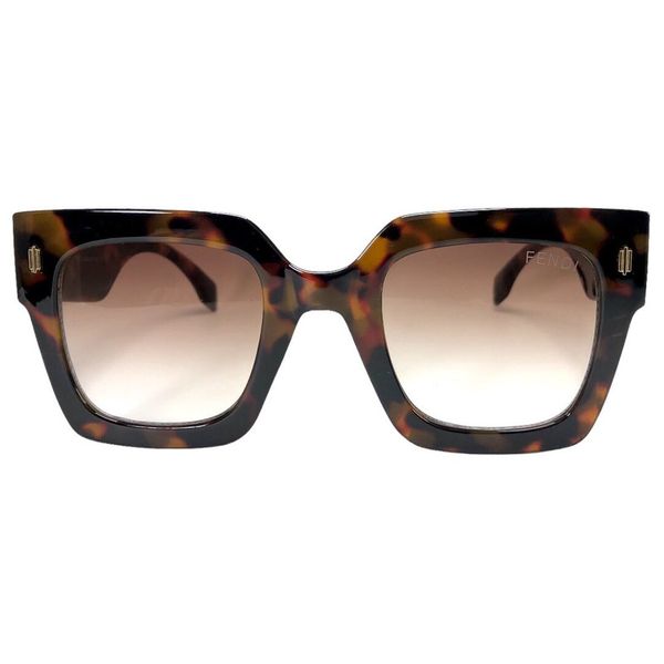 عینک آفتابی زنانه فندی مدل اسپرت مربعی