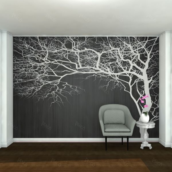 پوستر دیواری دیاکو مدل درخت بی برگ کد30467