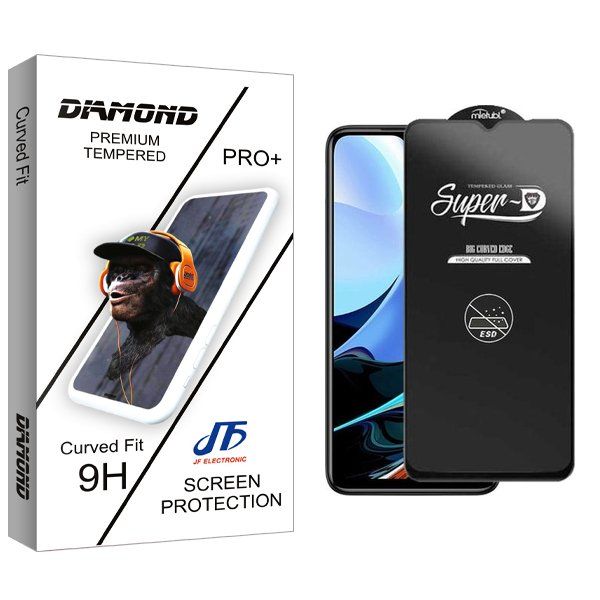 محافظ صفحه نمایش جی اف مدل Diamond Superd_ESD مناسب برای گوشی موبایل شیائومی Redmi 9T