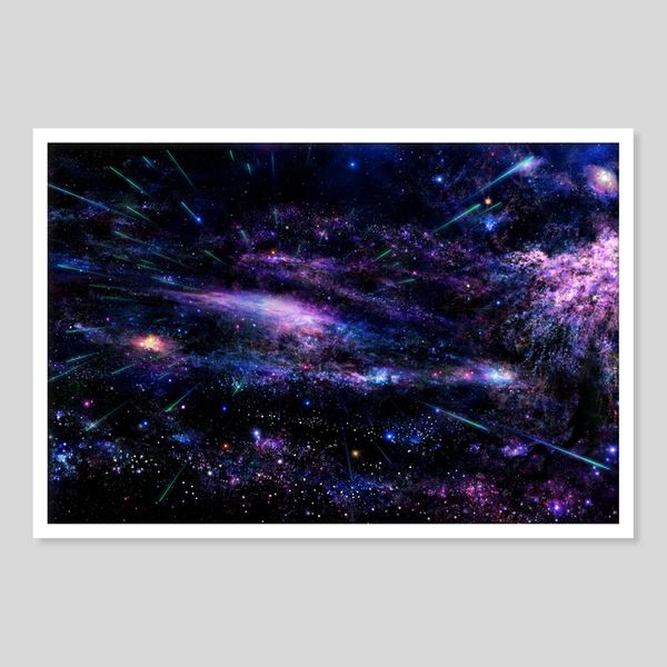 تابلو نوری بکلیت طرح کهکشان مدل W-GHN04 