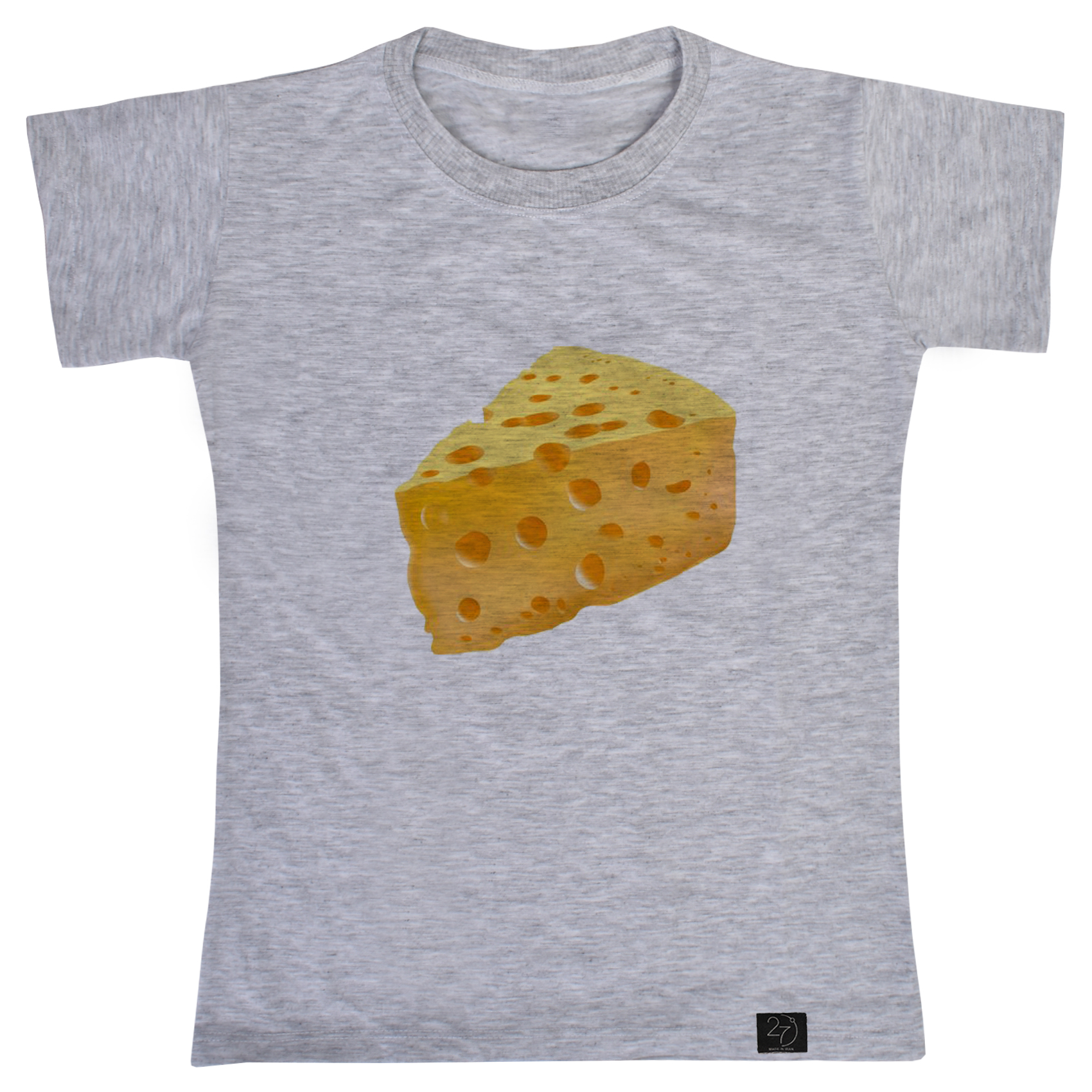 تی شرت آستین کوتاه دخترانه 27 مدل پنیر کد G89