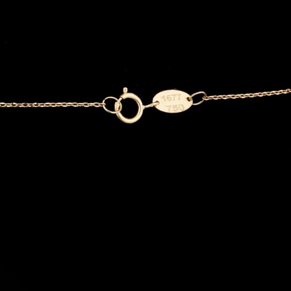 گردنبند طلا 18 عیار زنانه روبی آرت گالری مدل 21296774