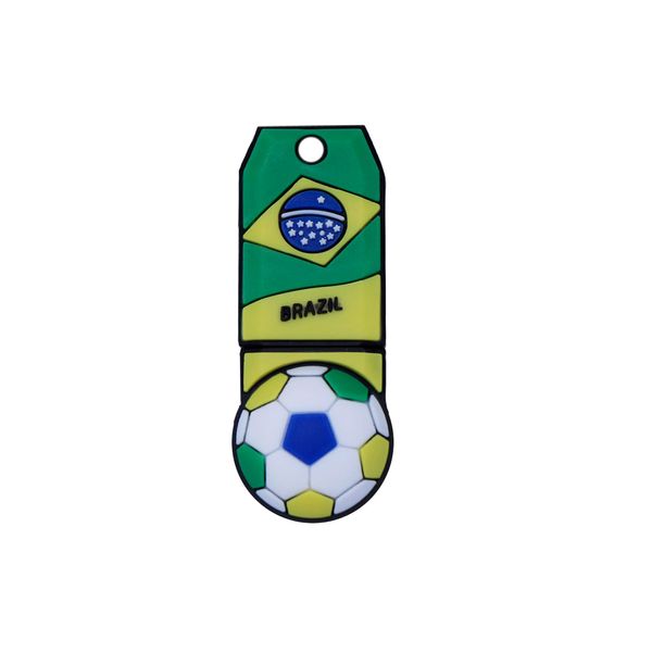فلش مموری دایا دیتا طرح Brazil Flag مدل PS1010-USB3 ظرفیت 64 گیگابایت