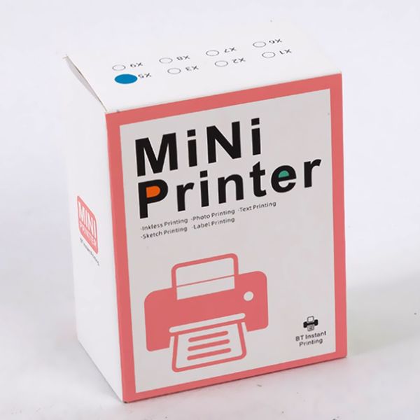 پرینتر حرارتی مدل MINI Printer pink