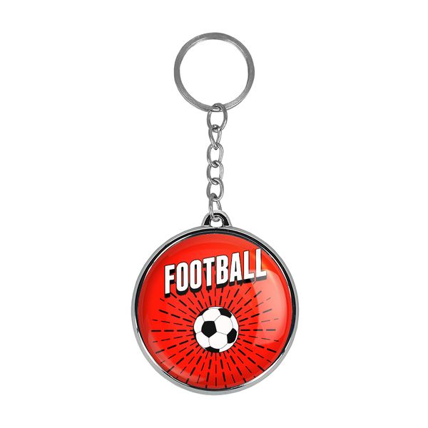 جاکلیدی خندالو طرح فوتبال Football مدل دوطرفه کد 2594125935