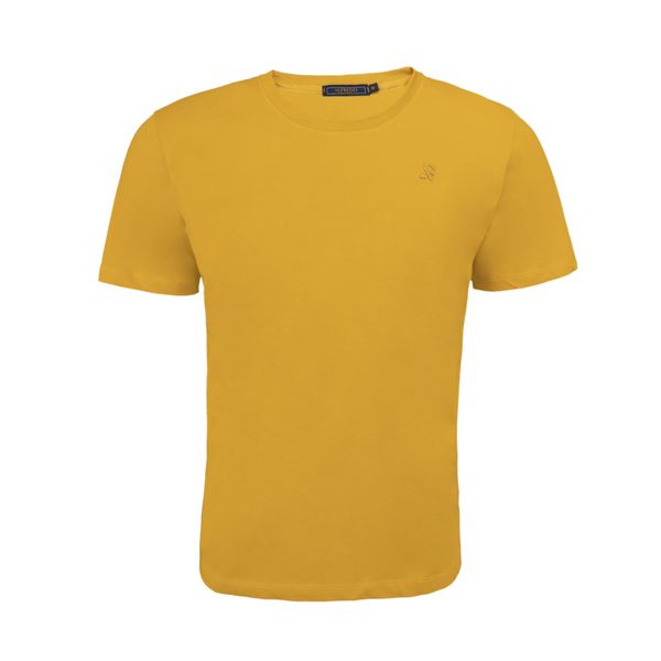تی شرت آستین کوتاه مردانه الفردو مدل پنبه یک رو یقه گرد 3