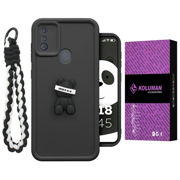 کاور کلومن مدل Hussel مناسب برای گوشی موبایل سامسونگ Galaxy A11 / M11 به همراه بندآویز