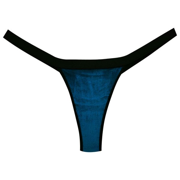شورت زنانه ماییلدا مدل مخمل کد 4278-7 رنگ آبی