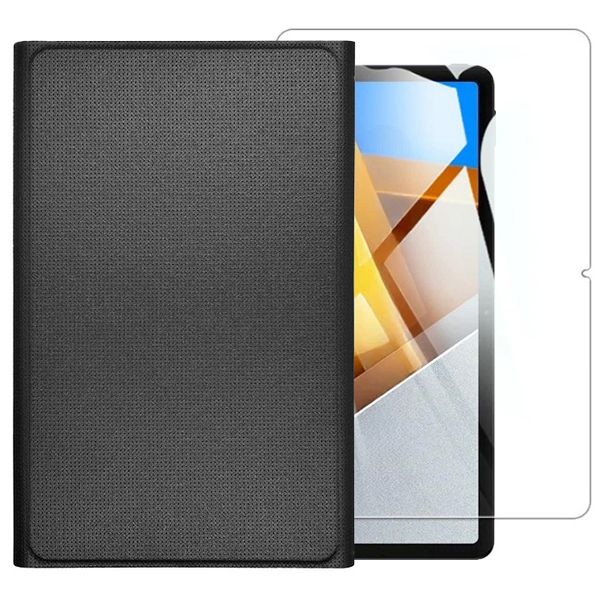 کیف کلاسوری مدل BookG مناسب برای تبلت شیائومی Redmi Pad Pro / Poco Pad به همراه محافظ صفحه نمایش