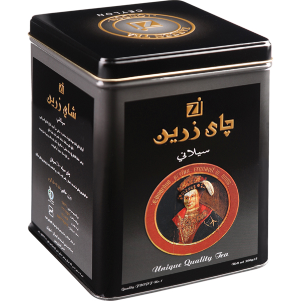 چای سیلان زرین قوطی فلزی -500 گرم