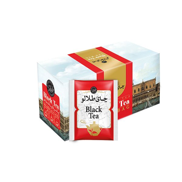 چای کیسه ای صنایع غذایی طلالو بسته 25 عددی