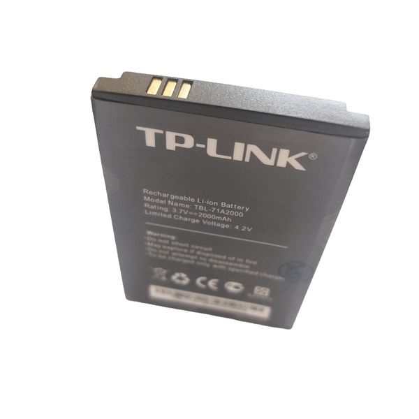 باتری لیتیومی تی پی-لینک مدل TBL-71A2000 ظرفیت 2000 میلی آمپر مناسب برای مودم قابل حمل تی پی لینک M7200/M7300/M7000/M5250/M5350