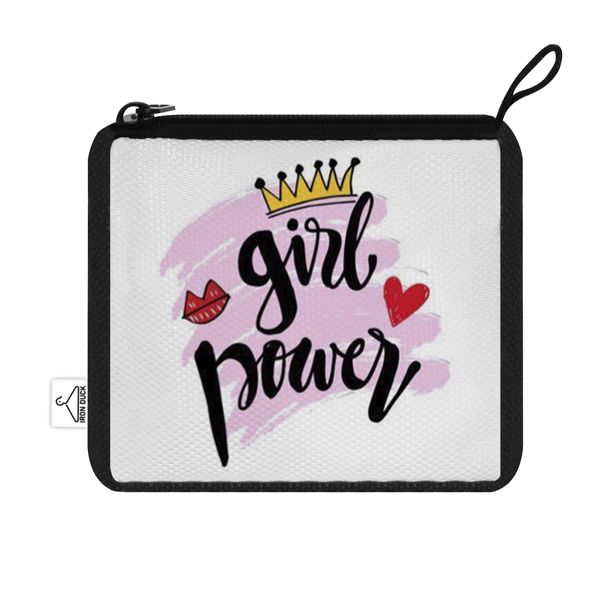 کیف نوار بهداشتی آیرون داک طرح Girl Power مدل PB17