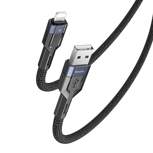 کابل تبدیل USB به لایتنینگ یسیدو مدل CA106 6mm طول 1.2 متر