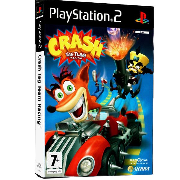 بازی Crash Tag Team Racing مخصوص PS2